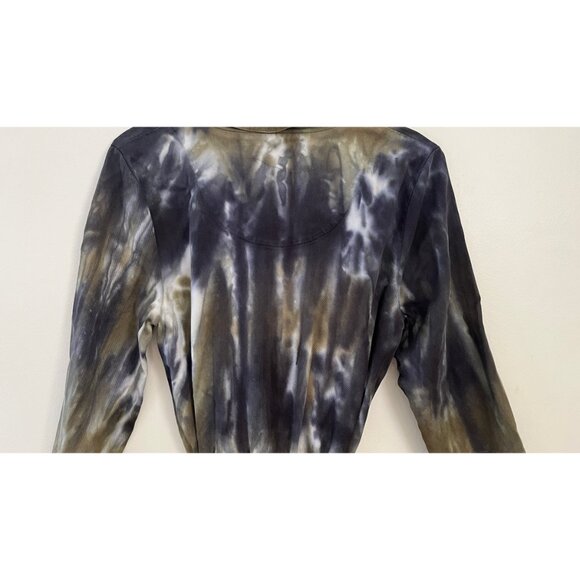 RAQUEL ALLEGRA TIE DYE ALEK BELTED DRESS S - Picture 6 of 9
